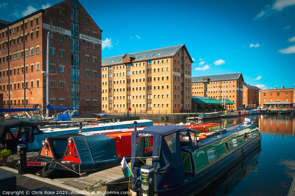 Gloucester Docks Picture Board by Chris Rose