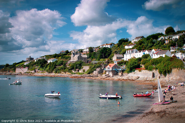 St Mawes, seaside view Picture Board by Chris Rose