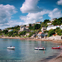 Buy canvas prints of St Mawes, seaside view by Chris Rose