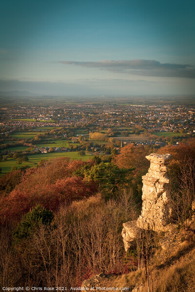 Cheltenham, The Devils Chimney Picture Board by Chris Rose