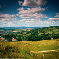 Buy canvas prints of Cleeve Cloud view by Chris Rose