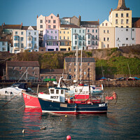 Buy canvas prints of Tenby harbour by Chris Rose