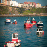 Buy canvas prints of Tenby harbour by Chris Rose