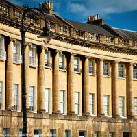 Buy canvas prints of The Royal Crescent, Bath by Chris Rose