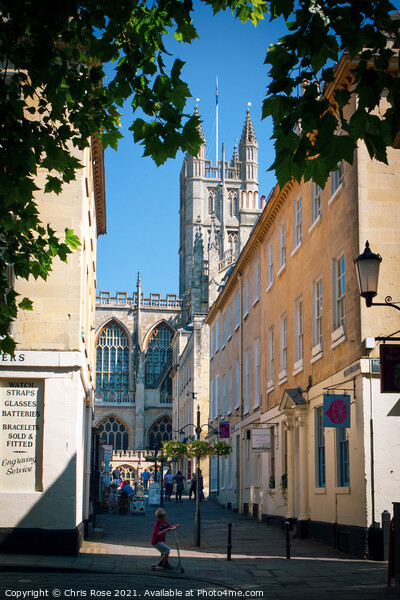Bath Abbey Picture Board by Chris Rose