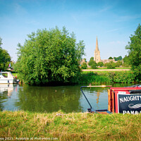 Buy canvas prints of Lechlade, River Thames by Chris Rose