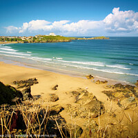 Buy canvas prints of Newquay beaches by Chris Rose