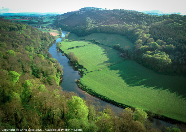 Symonds Yat viewpoint Picture Board by Chris Rose