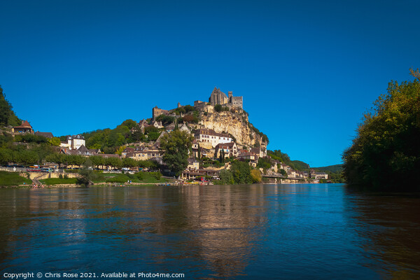 Kayak trip on the Dordogne River Picture Board by Chris Rose