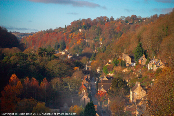 Chalford valley, autumn Picture Board by Chris Rose