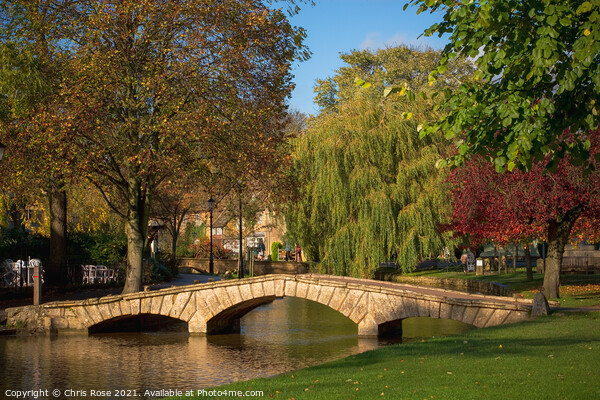 Bourton on the Water Picture Board by Chris Rose