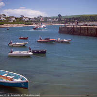 Buy canvas prints of St Mawes harbour by Chris Rose