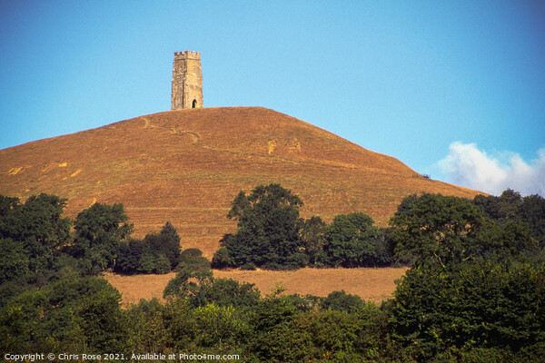 Glastonbury Tor Picture Board by Chris Rose