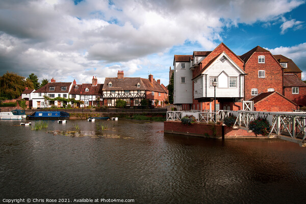 Picturesque Gloucestershire - Tewkesbury Picture Board by Chris Rose