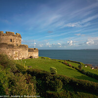 Buy canvas prints of St Mawes Castle by Chris Rose
