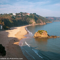 Buy canvas prints of Tenby, North Beach by Chris Rose