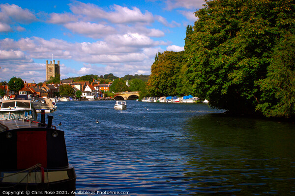 Scenic Chilterns - Henley Picture Board by Chris Rose