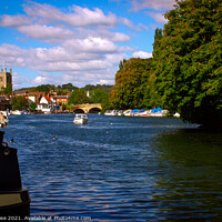 Buy canvas prints of Scenic Chilterns - Henley by Chris Rose
