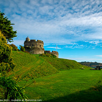 Buy canvas prints of Historic St Mawes Castle by Chris Rose