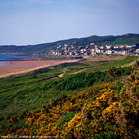 Buy canvas prints of Scenic Devon - Woolacombe by Chris Rose