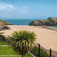 Buy canvas prints of Tenby seafront by Chris Rose