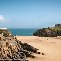 Buy canvas prints of Tenby seafront by Chris Rose