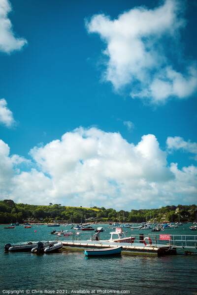 Helford Passage  Picture Board by Chris Rose