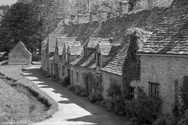 Bibury, Cotswold cottages Picture Board by Chris Rose