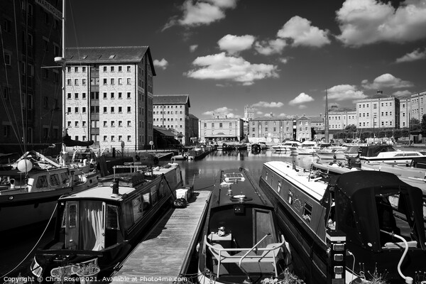 Gloucester Docks Picture Board by Chris Rose