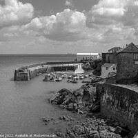 Buy canvas prints of Coverack harbour, Cornwall, UK by Chris Rose
