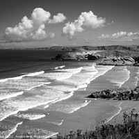 Buy canvas prints of Newquay beaches by Chris Rose