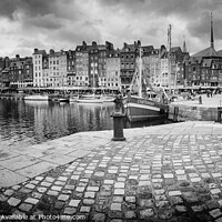 Buy canvas prints of Honfleur harbour, Normandy by Chris Rose