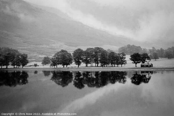 Buttermere, Morning mist after rain Picture Board by Chris Rose