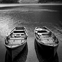 Buy canvas prints of Buttermere, rowing boats by Chris Rose