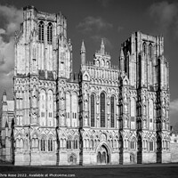 Buy canvas prints of Wells Cathedral by Chris Rose