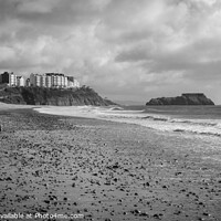 Buy canvas prints of Tenby South Beach by Chris Rose
