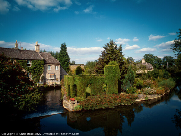 Idyllic Cotswolds homes in Burford Picture Board by Chris Rose