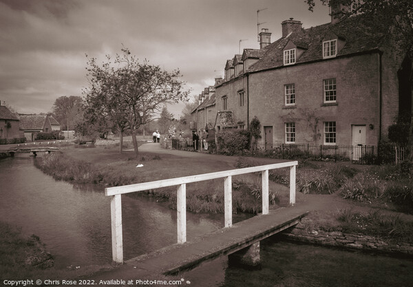 Lower Slaughter Picture Board by Chris Rose