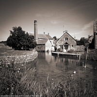 Buy canvas prints of Lower Slaughter,  the old water mill by Chris Rose