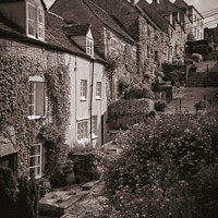Buy canvas prints of Tetbury, The Chipping Steps by Chris Rose