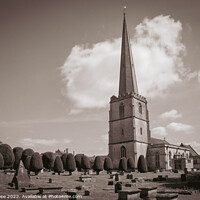 Buy canvas prints of Painswick church by Chris Rose