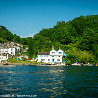 Buy canvas prints of Bodinnick view from a  Fowey Harbour boat trip by Chris Rose