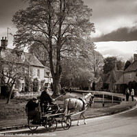 Buy canvas prints of Lower Slaughter by Chris Rose