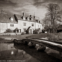 Buy canvas prints of England, Cotswolds, Lower Slaughter by Chris Rose