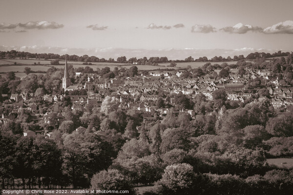 Painswick view Picture Board by Chris Rose