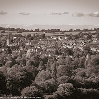 Buy canvas prints of Painswick view by Chris Rose