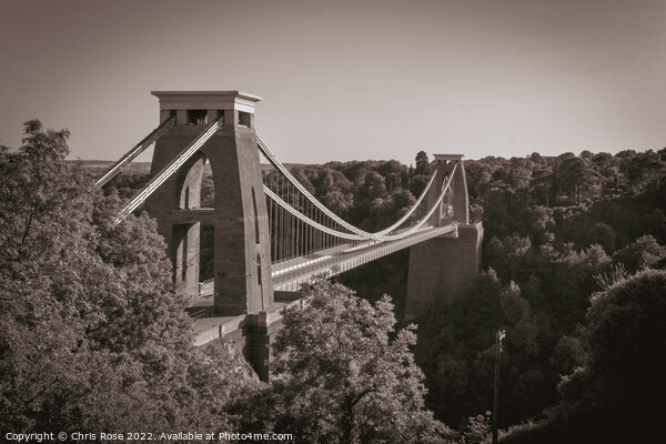 Clifton Suspension Bridge, Bristol Picture Board by Chris Rose