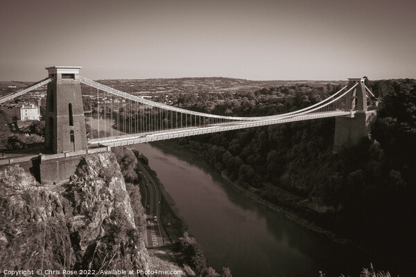 Clifton Suspension Bridge, Bristol Picture Board by Chris Rose