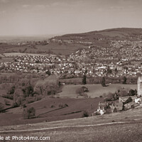 Buy canvas prints of Stroud Valleys view by Chris Rose