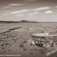 Buy canvas prints of Purton Hulks on the River Severn, Gloucestershire by Chris Rose